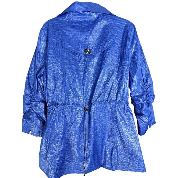 VTG - Y2K Jacket Trench wind breaker - Picture 2 of 4